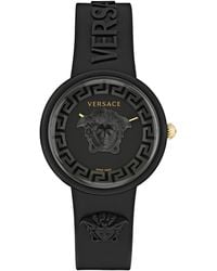 Versace - Swiss Medusa Pop Silicone Strap Watch 39mm - Lyst
