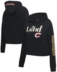 Pro Standard - Cleveland Cavaliers 2023/24 City Edition Cropped Pullover Hoodie - Lyst