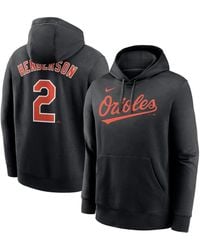 Nike - Gunnar Henderson Baltimore Orioles Player Name Number Club Fleece Pullover Hoodie - Lyst