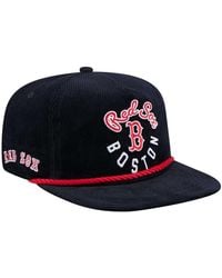 KTZ - Boston Red Sox Full Circle Corduroyâ Golfer Adjustable Hat - Lyst