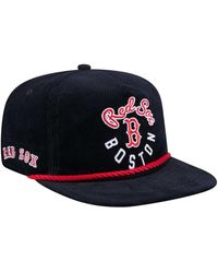 KTZ - Boston Red Sox Full Circle Corduroyâ Golfer Adjustable Hat - Lyst