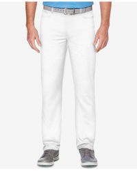 pga tour flat front straight leg pants