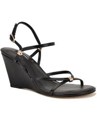 Nine West - Devva Wedge Dress Sandals - Lyst