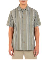 Hurley - Rincon Linen Short Sleeves Shirt - Lyst