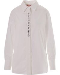 Stella McCartney Embellished Collared Shirt - White