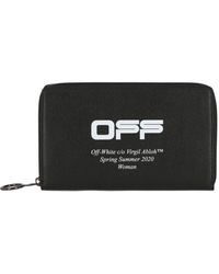 off white small wallet