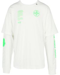 o Virgil Abloh Long-sleeve t-shirts 