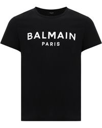 Balmain Short sleeve t-shirts for Men - Up to 50% off at Lyst.com