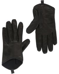 Off-White c/o Virgil Abloh Zip-tie Leather Gloves - Black
