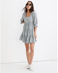 eyelet lizzie babydoll dress