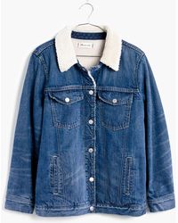 oversized denim jacket madewell