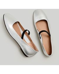 MW The Greta Ballet Flat in Natural | Lyst