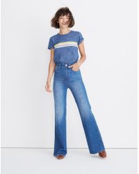 madewell rigid flare jeans