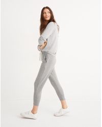 Madewell Splits59&trade; Rena 7/8 Sweatpants - Gray