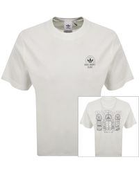 adidas Originals - Milan Shop T Shirt Off - Lyst