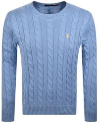 Ralph Lauren - Driver Crew Neck Knit Jumper - Lyst