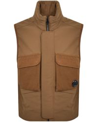 C.P. Company - Cp Company Outerwear Vest Gilet - Lyst