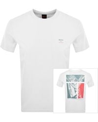 BOSS - Boss Tgroove Logo T Shirt - Lyst