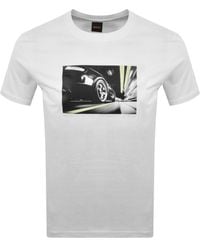 BOSS - Boss Motors T Shirt - Lyst