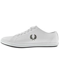 Fred Perry - Kingston Leather Trainers - Lyst