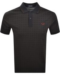 Fred Perry - Floral Polo T Shirt - Lyst
