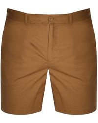 Fred Perry Cotton Classic Twill Shorts in Navy (Blue) for Men | Lyst