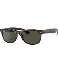 Ray-Ban - Ray Ban 2132 New Wayfarer Sunglasses Tortoise - Lyst