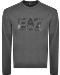 ea7 crew neck sweatshirt