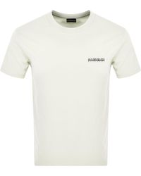 Napapijri - S- Box T Shirt - Lyst