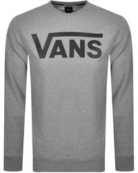 vans grey sweatshirt