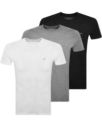 DIESEL - Umtee Jake 3 Pack T Shirts - Lyst