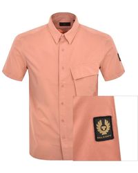 Belstaff - Scale Short Sleeved Shirt - Lyst
