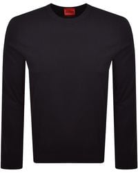 HUGO - San Cody Knit Jumper - Lyst