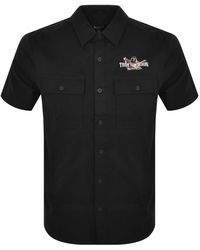 True Religion - Short Sleeve Arch Shirt - Lyst