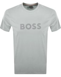 BOSS BUSINESS - Boss Beachwear Logo T Shirt Light - Lyst