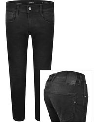 Replay - Anbass Hyperflex Jeans - Lyst