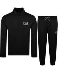 EA7 - Emporio Armani Logo Tracksuit - Lyst