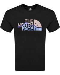 The North Face - Mountain Line T Shirt - Lyst