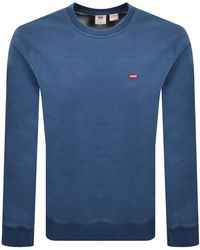 Levi's - Original Crew Neck Sweatshirt - Lyst