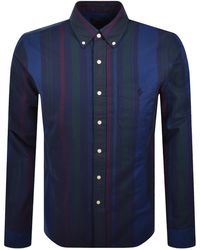 Ralph Lauren - Stripe Long Sleeve Shirt - Lyst
