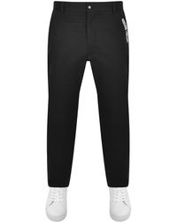 Moschino - Cotton Gabardine Trousers - Lyst