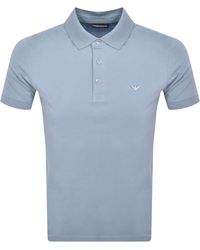 Armani - Emporio Short Sleeved Polo T Shirt - Lyst