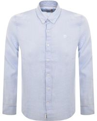 Timberland - Mill Brook Linen Shirt - Lyst