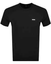 BOSS - Boss Logo Crew Neck T Shirt - Lyst