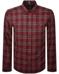 BOSS BUSINESS - Boss Liam Check Shirt Dark - Lyst
