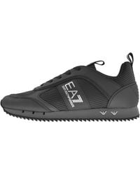 EA7 - Emporio Armani Logo Trainers - Lyst