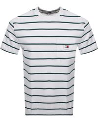 Tommy Hilfiger - Easy Stripe T Shirt - Lyst