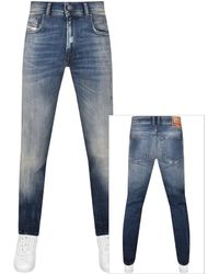 DIESEL - 1979 Sleenker Skinny Jeans Mid Wash - Lyst