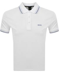 BOSS - Boss Paddy Polo T Shirt Open - Lyst