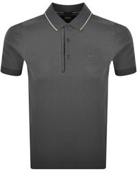 BOSS - Boss Paule 4 Polo T Shirt Dark - Lyst